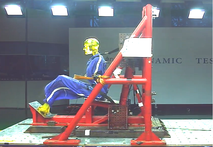 安全带和约束系统试验